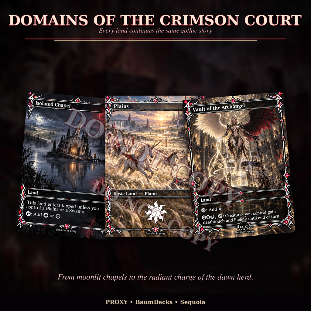 Court of the Crimson Horn — Edgar Markov Proxy Commander Deck