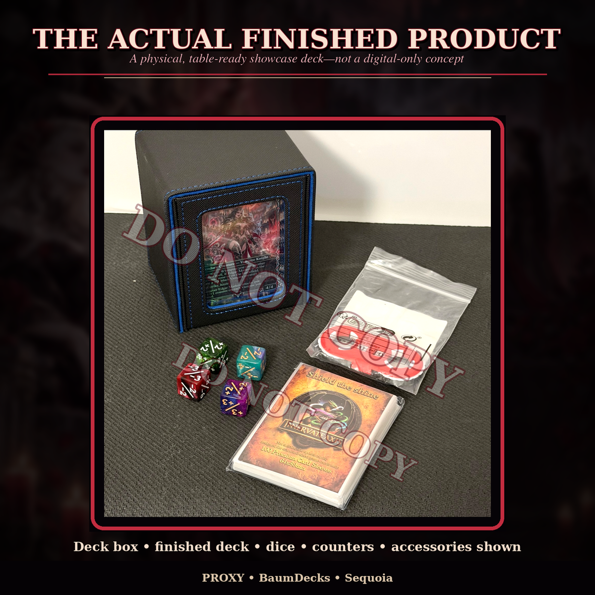Court of the Crimson Horn — Edgar Markov Proxy Commander Deck