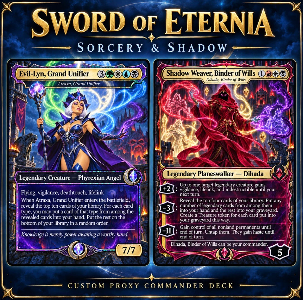 Sword of Eternia — He-Man & She-Ra Proxy Commander Deck
