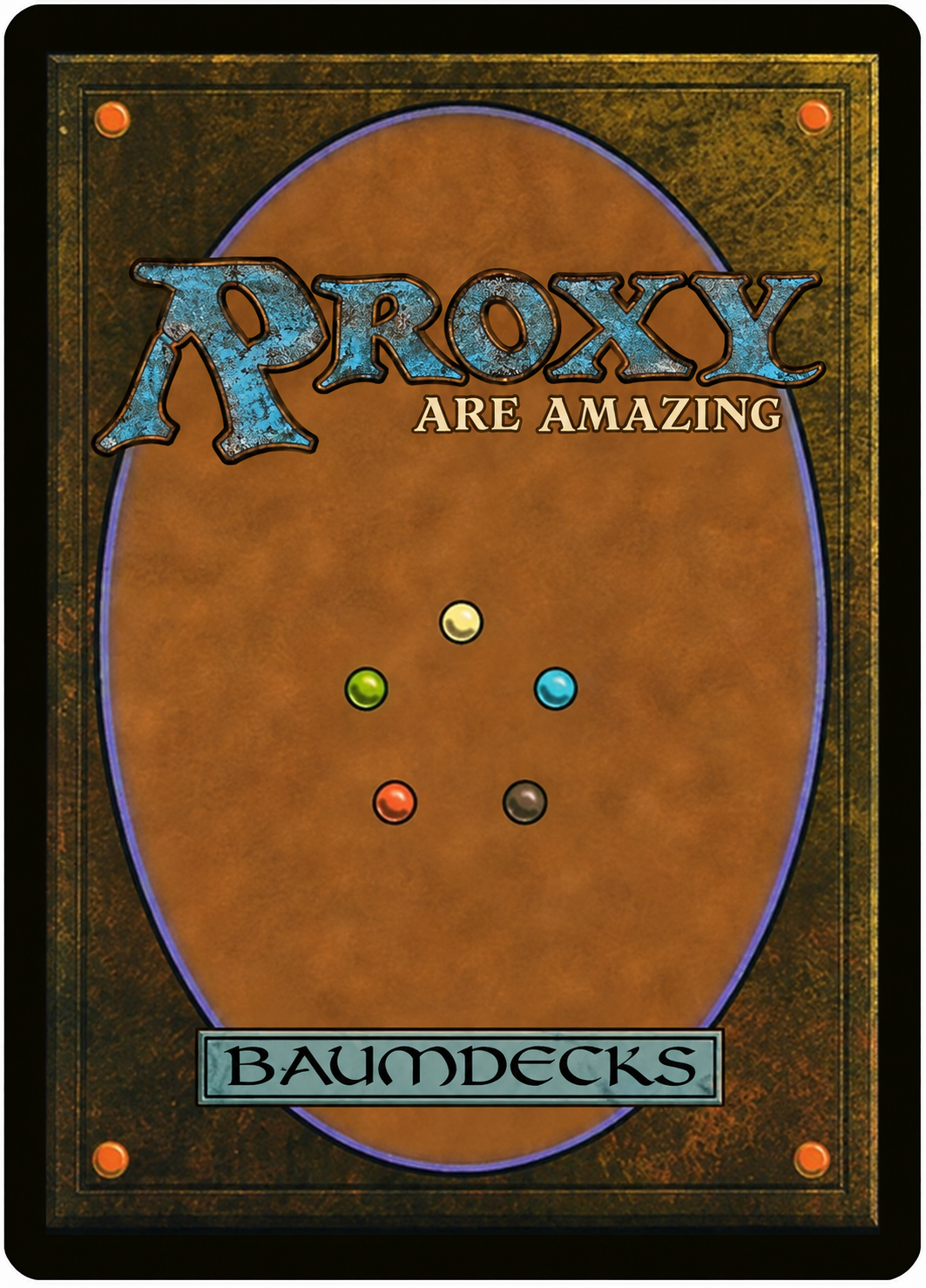 Classic Proxy BaumDecks card back