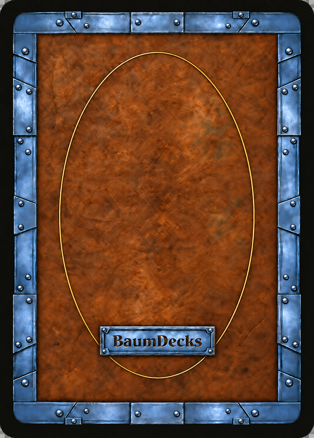 Steel Clean BaumDecks card back