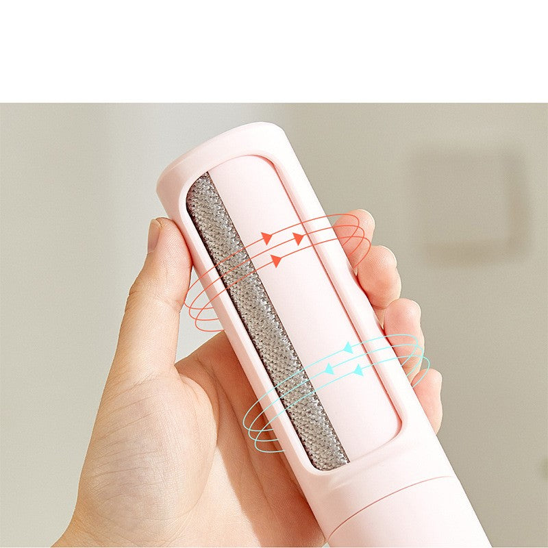 White reusable pet hair roller