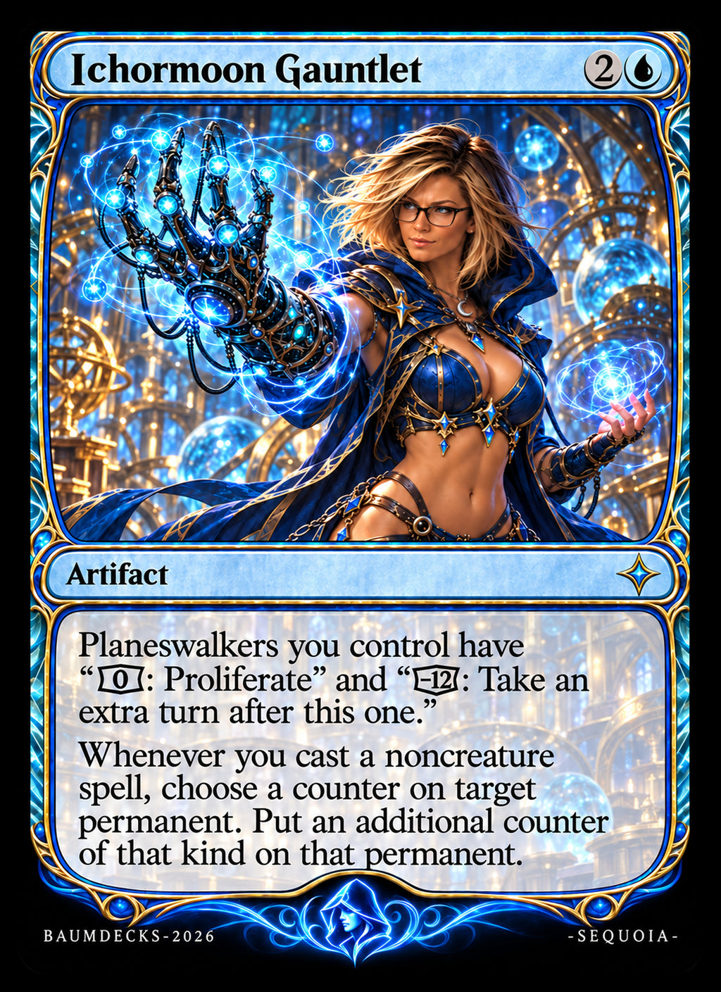 Ichormoon Gauntlet — Jace / Sequoia custom card