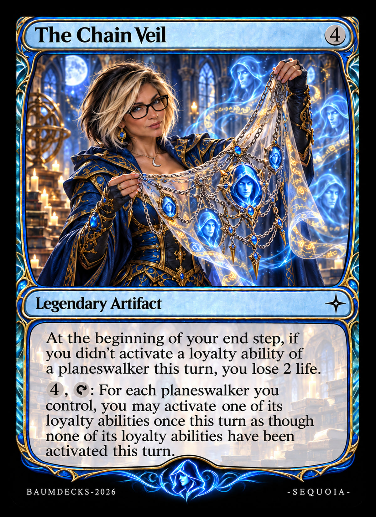 The Chain Veil — Jace / Sequoia custom card