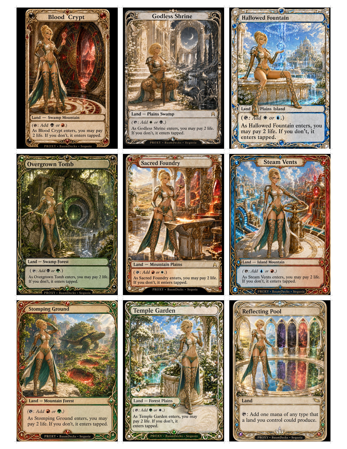 Sequoia's Five-Color Realms package: card gallery 3 of 5