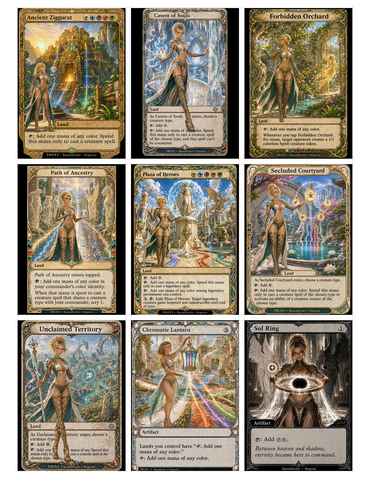 Sequoia's Five-Color Realms package: card gallery 4 of 5