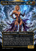 Storm, Force of Nature custom BaumDecks proxy card front